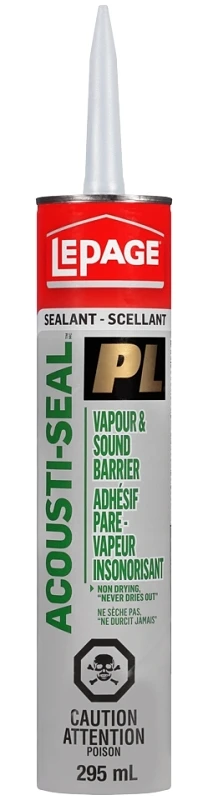 Pl Acousti-seal Vapour Barrier & Sound Reduction Adhesive 300ml