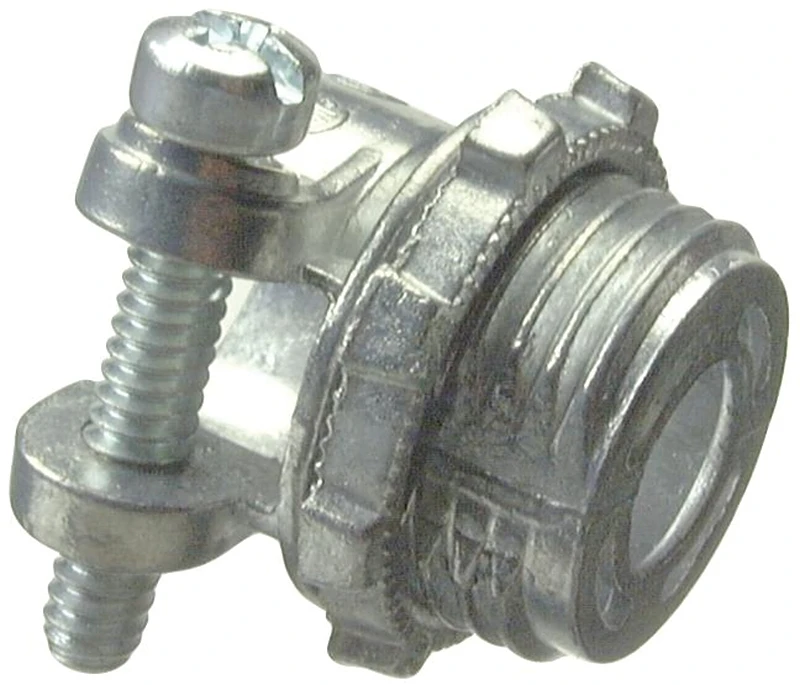 1.25 Inch Flexible Metal Conduit Connector For Bx And Greenfield Applications