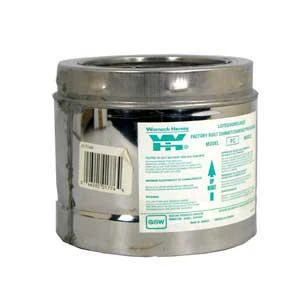 Supervent 36-in L X 6-in Diameter Stainless Steel Insulated Double Wall Chimney Pipe