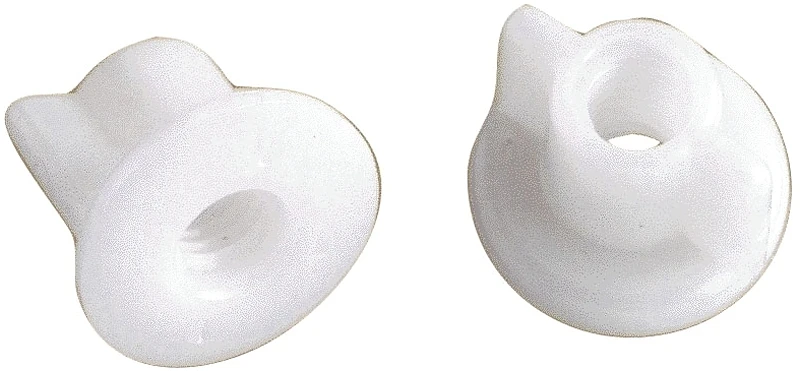 Pp834-5 Wing Nuts White Plastic For Toilet Tank Installation