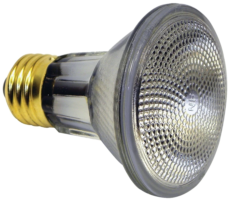 39 Watt Par20 Halogen Reflector Bulb - Bright White, Dimmable, 1500 Hour Life