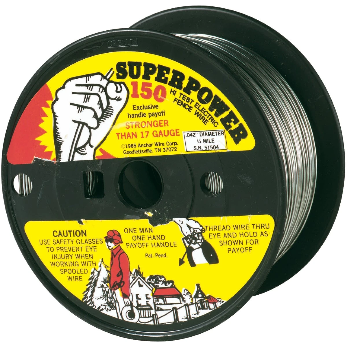 Anchor Wire 1/4-mile X 17 Gauge Steel Electric Fence Wire