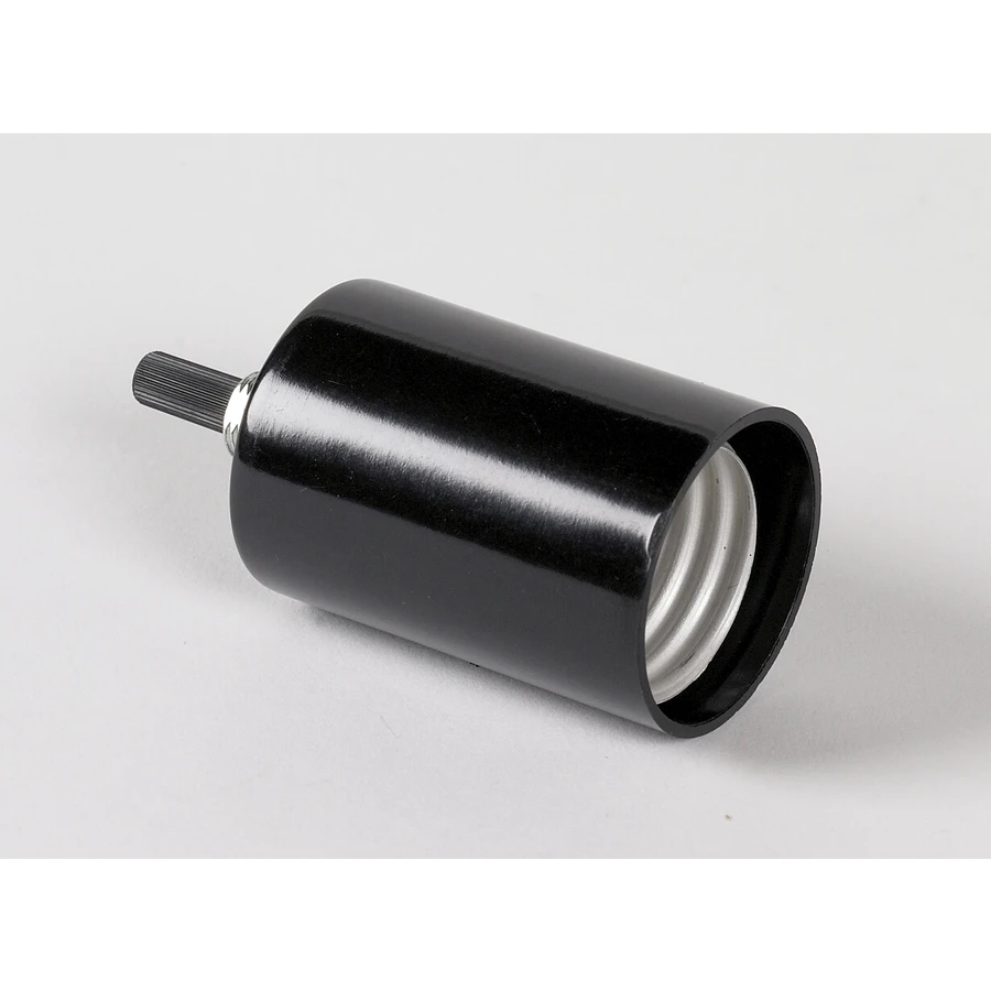 75-watt Black Hard-wired Light And Lamp Socket