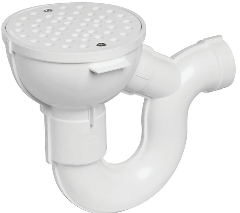 Pvc Sink Drain Trap With P-trap, 2 Inch, Model 42724