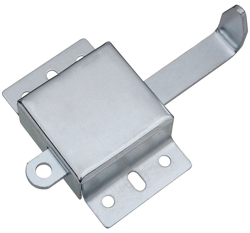 Five and One-Half Inch Garage Door Side Lock for Secure Door Fastening