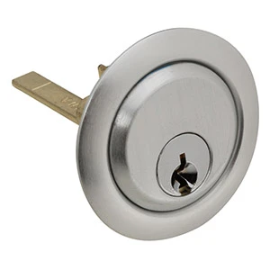Rim Cylinder Deadbolt for Garage Door Security, Durable Locking Mechanism