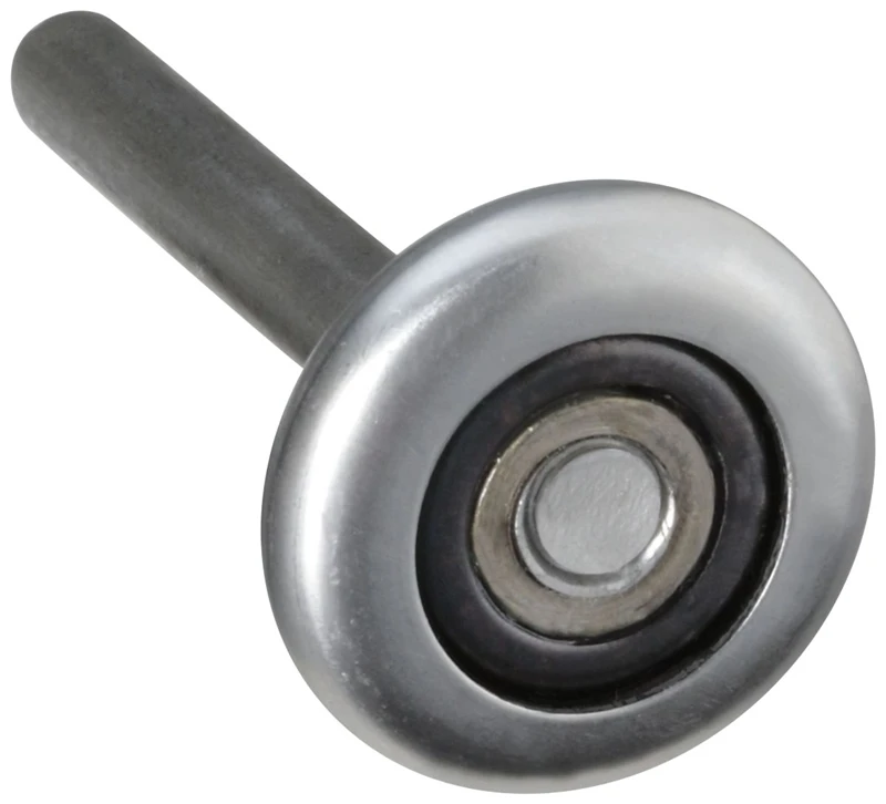 National Hardware N280-057 Door Roller, 1-7/8 in Dia Roller, Steel