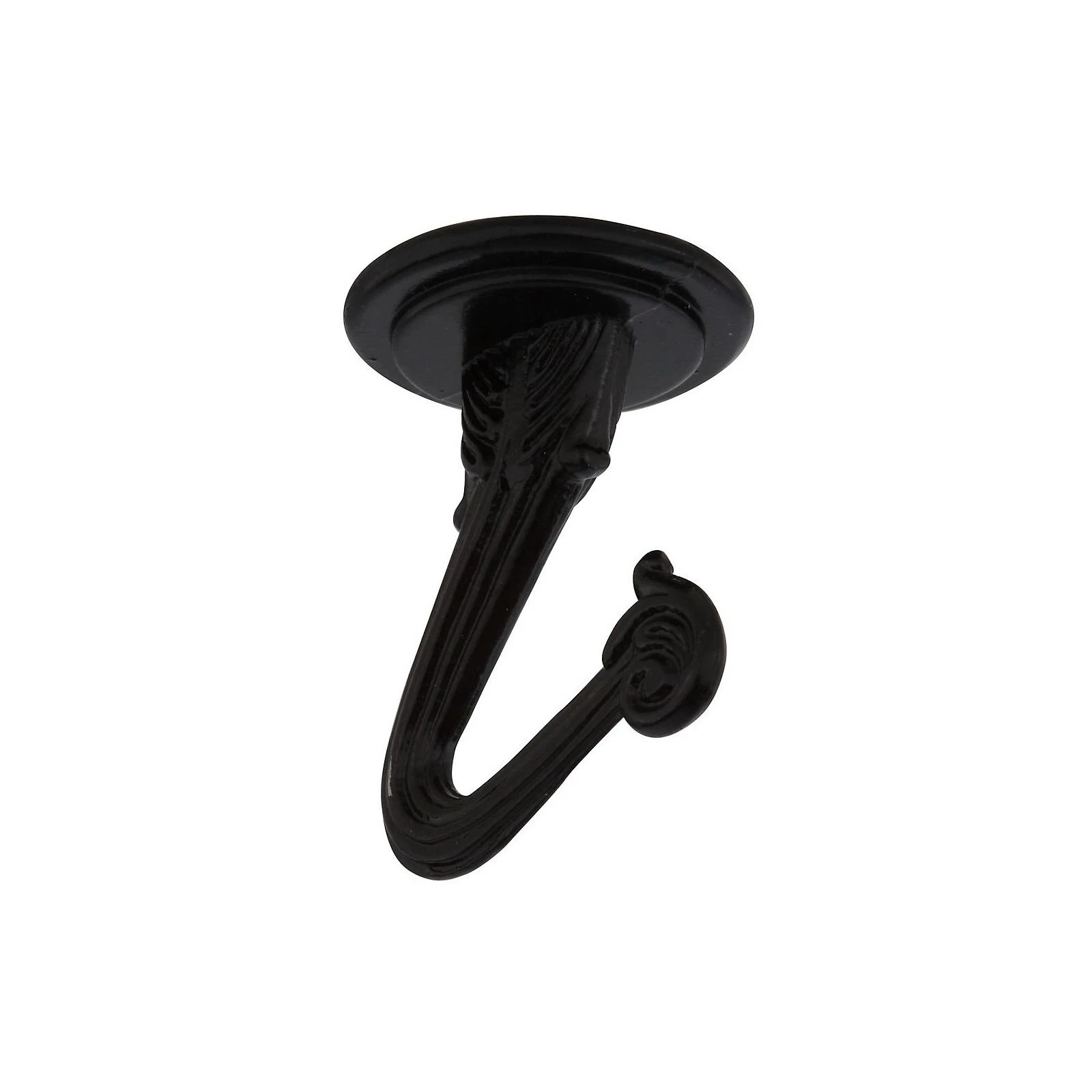 Swag Hook, Black, 1.5-in., 2-pk., 30 Lb Safe Working Load, Model N264-671