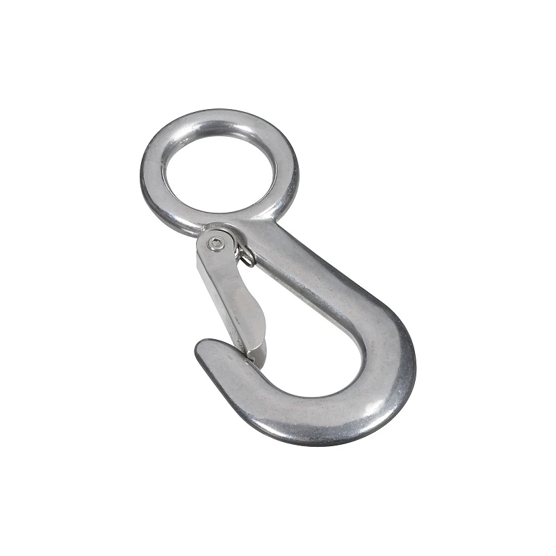 Stainless Steel Rigid Eye Snap, 1-1/8 In. X 4-1/2 In., 500 Lb Load Limit