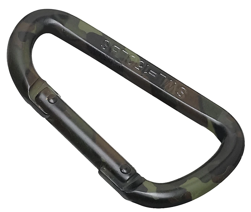 SpConnecting Interlocking Ring Snaps, Camouflage, 0.5 Inch Diameter