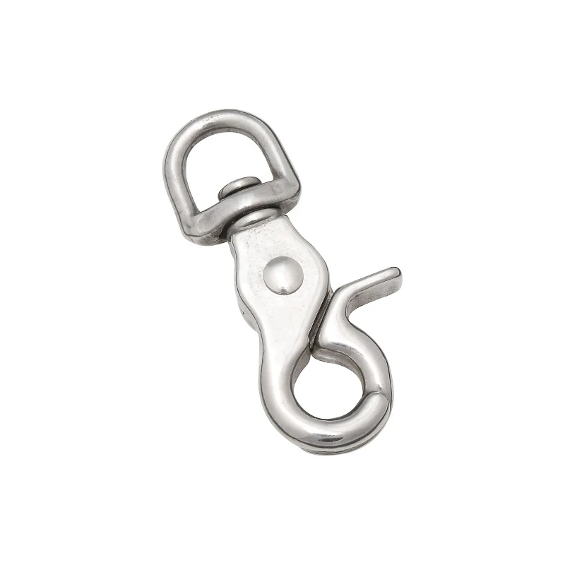 Stainless Steel Trigger Snap, 1/2 Inch X 2-5/8 Inch, 170 Lb Load Limit
