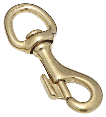Solid Bronze Bolt Snap, 3/4" X 3-5/16" - 170 Lb Working Load Limit