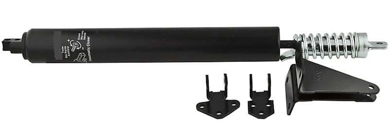 Shock Absorbing Door Closer, Black, Model N184-788