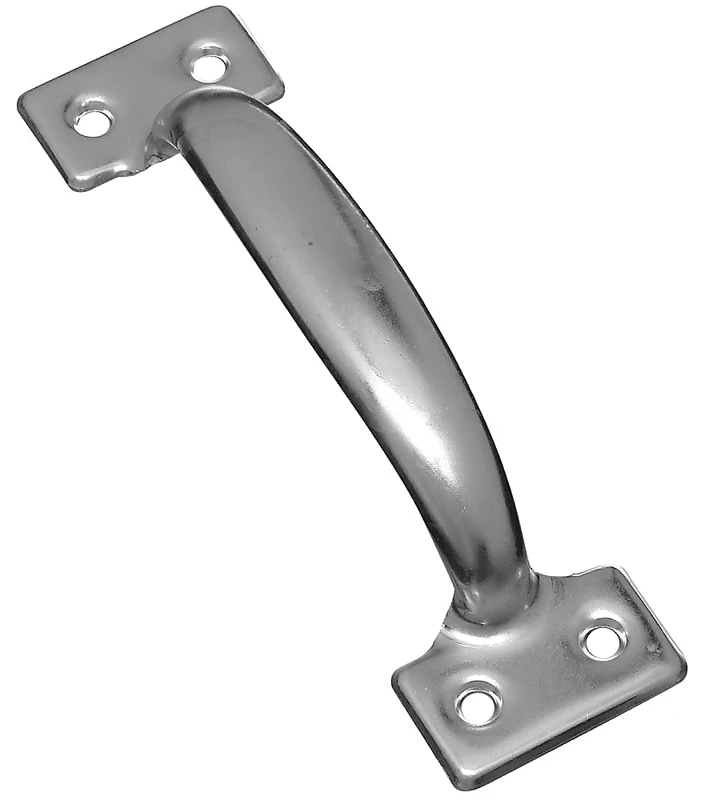 Utility Pull, Zinc, 6-1/2 Inch - Versatile Door Hardware For Metal And Wood
