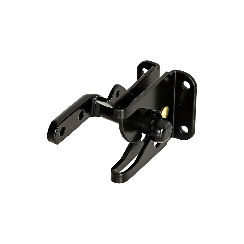 Swing-out Gate Latch, Black, Model N101-337 For Out-swing Gates
