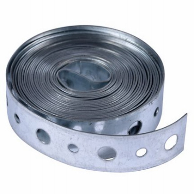 24 Gauge Galvanized Steel Pipe Hanger Strap, 3/4 In. X 10 Ft.