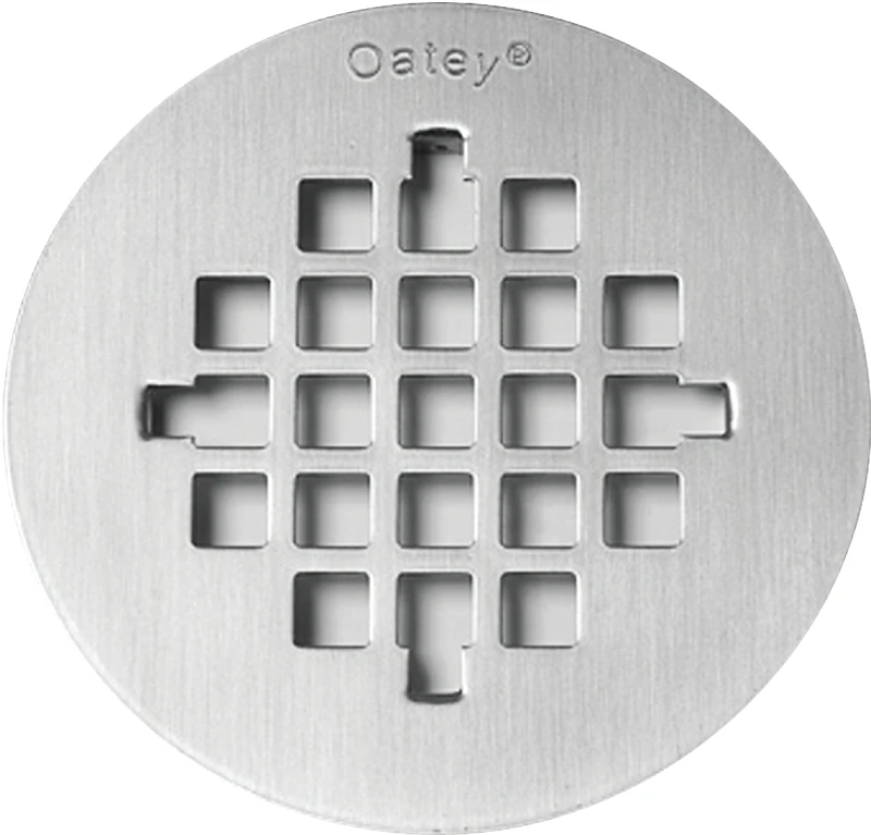 Stainless Steel Replacement Strainer Cover For 4-1/4 In. Round Drains
