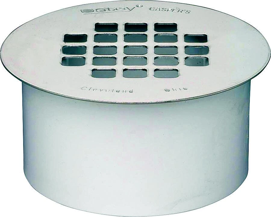 2 Inch Pvc Snap-in Floor Drain With Strainer For Easy Installation
