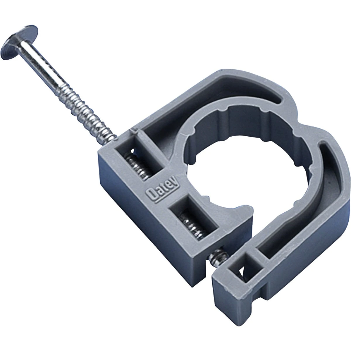 Pipe Hanger Full Clamps, Plastic, 3/4 In., 12-Pk.