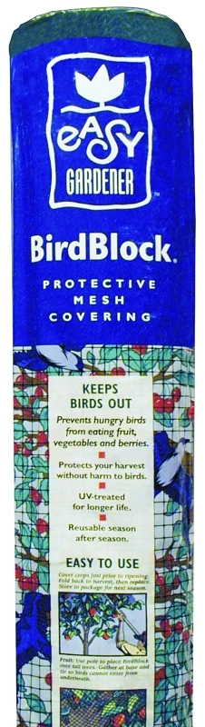 Bird Block Garden Protection Netting, 14' X 14'