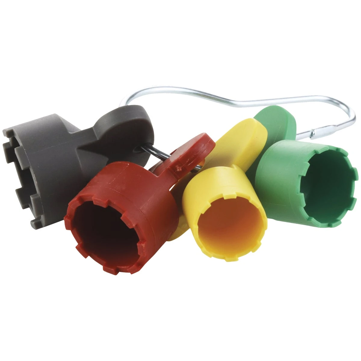 Cache Faucet Aerator Key Removal Tool Set - 4 Color Coded Keys