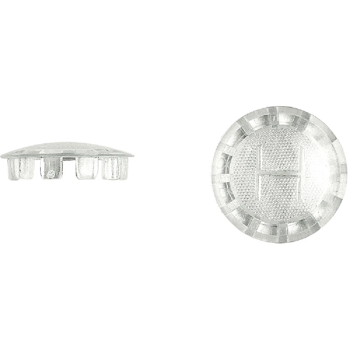 Snap-in Hot Faucet Index Button, 15/16 Inch O.d. For Midcor & Price Pfister