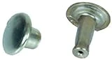Nickel-Plated Large Speedy Rivets, 12 Sets