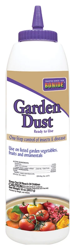 Garden Dust Ready-to-Use Insecticide, 10 Ounce Bottle