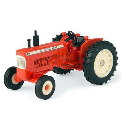 Allis Chalmers Tractor Model, 1 to 64 Scale Die-Cast Replica