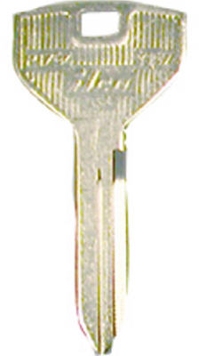 Chrysler Nickel Plated Automotive Key Blanks Y157/p1794, 10 Pk, Brass Construction