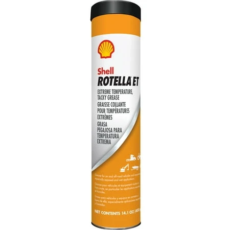Rotella Extremely Tacky Grease, 14.1 Ounce Lithium Complex Tube