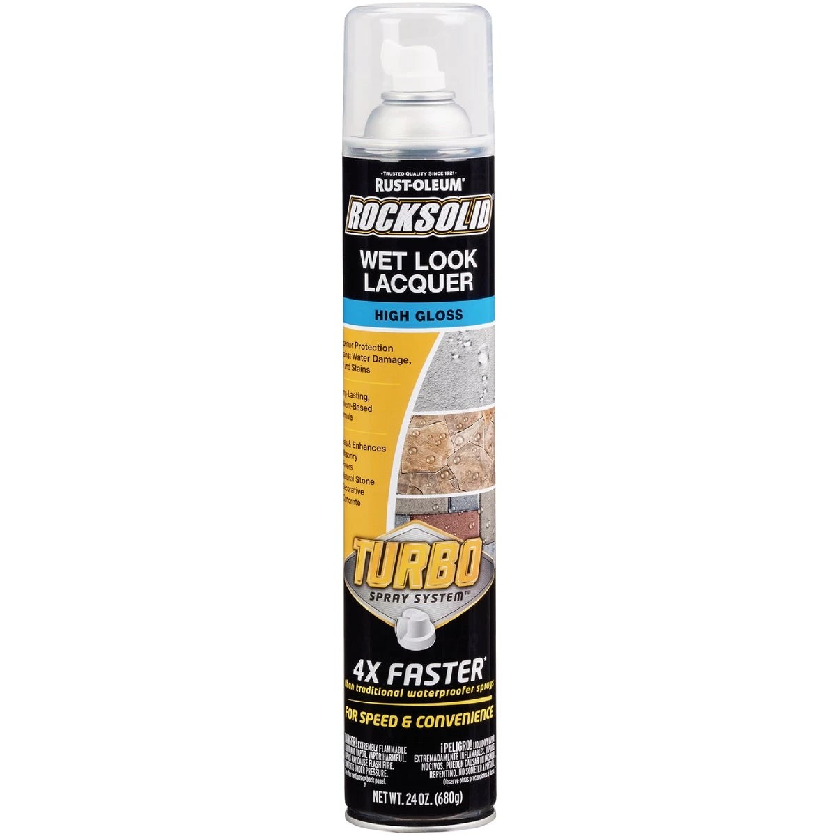 24 Oz. Turbo Spray System High Gloss Wet Look Lacquer Sealer