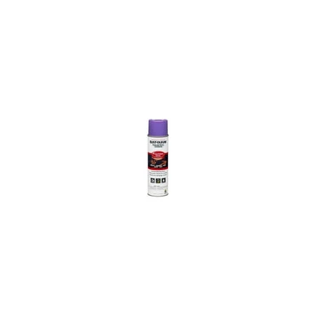 Industrial Choice Precision Line Marking Spray Paint, Fluorescent Purple, 17-oz.