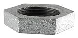 1-1/2 Inch Galvanized Pipe Locknut - Durable Schedule 40 Steel For Potable Water