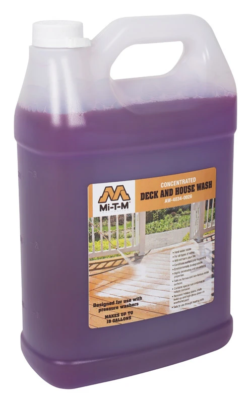 1 Gallon Pressure Washer Cleaner For Decks And Houses - Model Aw-4034-0026