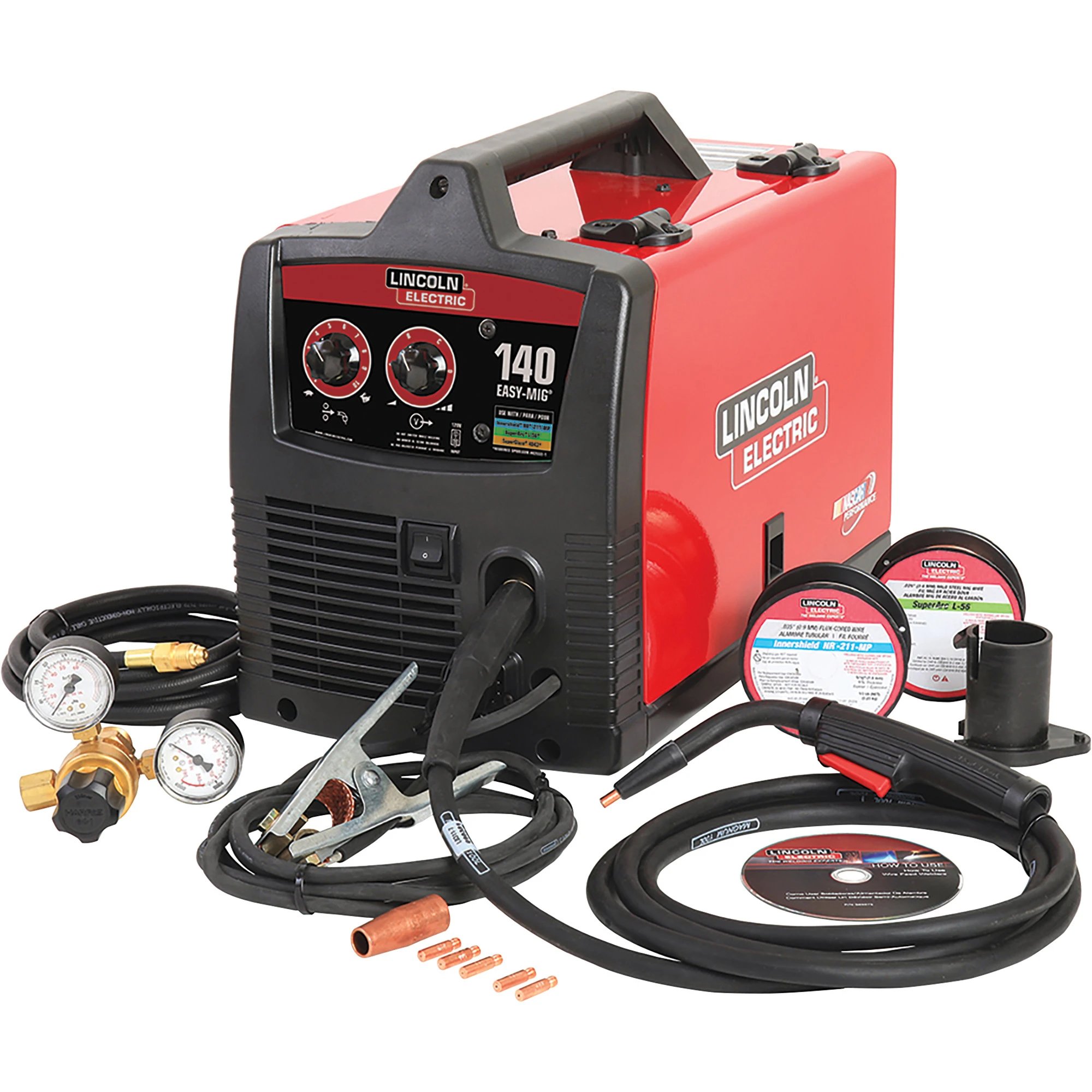 Easy Mig 140 Wire-feed Welder, Model K2697-1, 120v Input Power