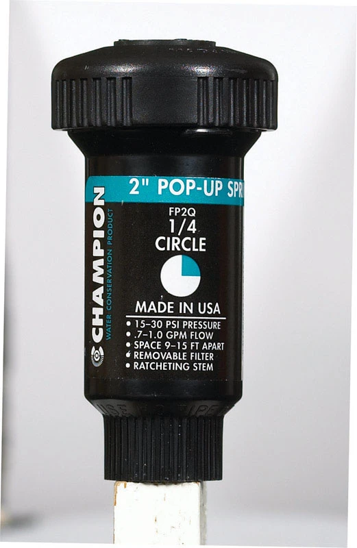 2-Inch Quarter-Circle Pop-Up Underground Sprinkler Head