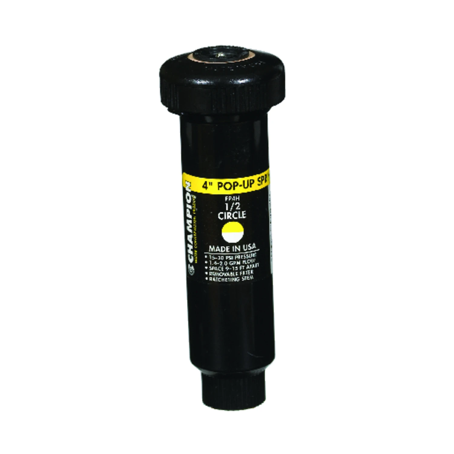 4-Inch Half-Circle Pop-Up Underground Sprinkler Head