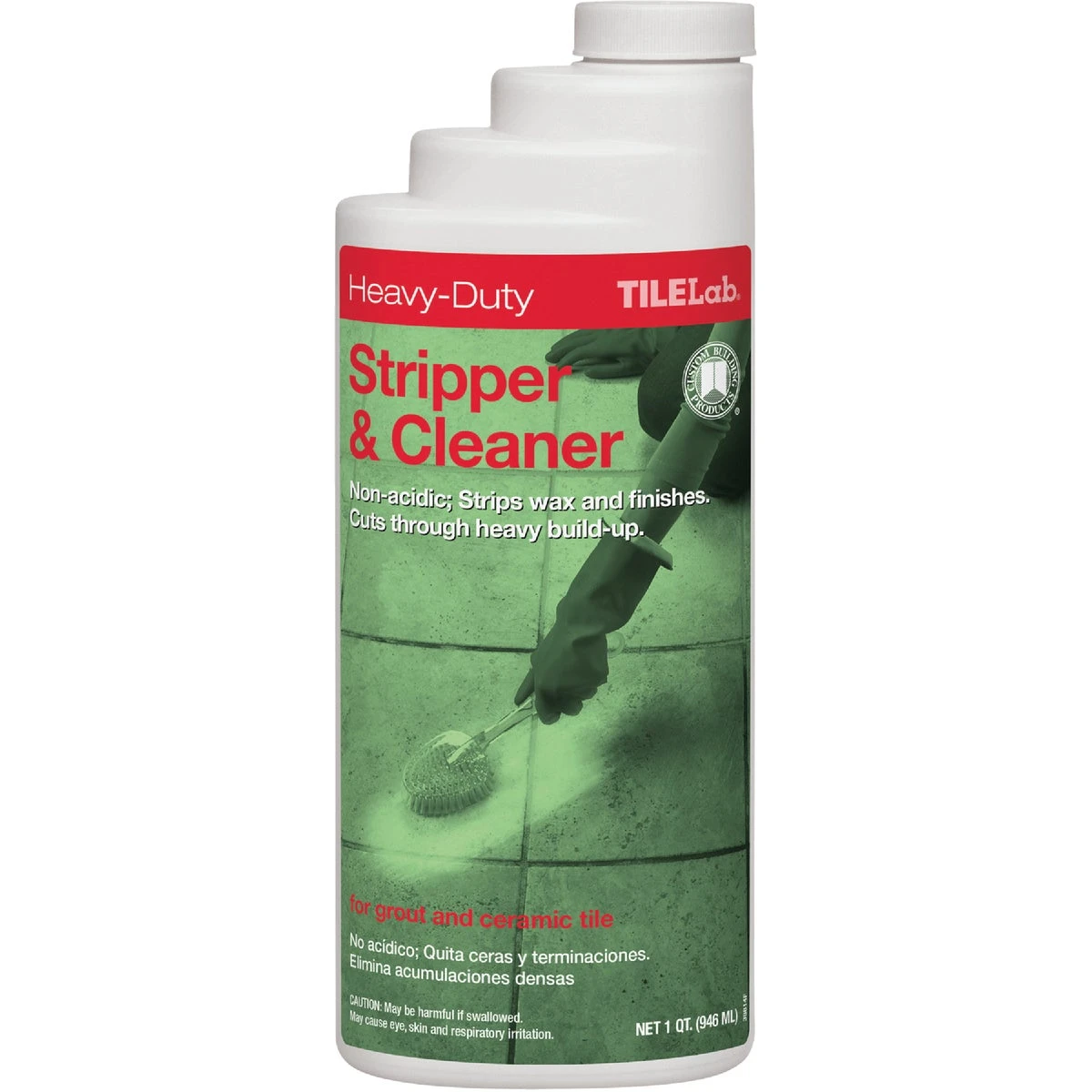 1 Quart Heavy-duty Stone & Tile Stripper & Cleaner For Tough Stains