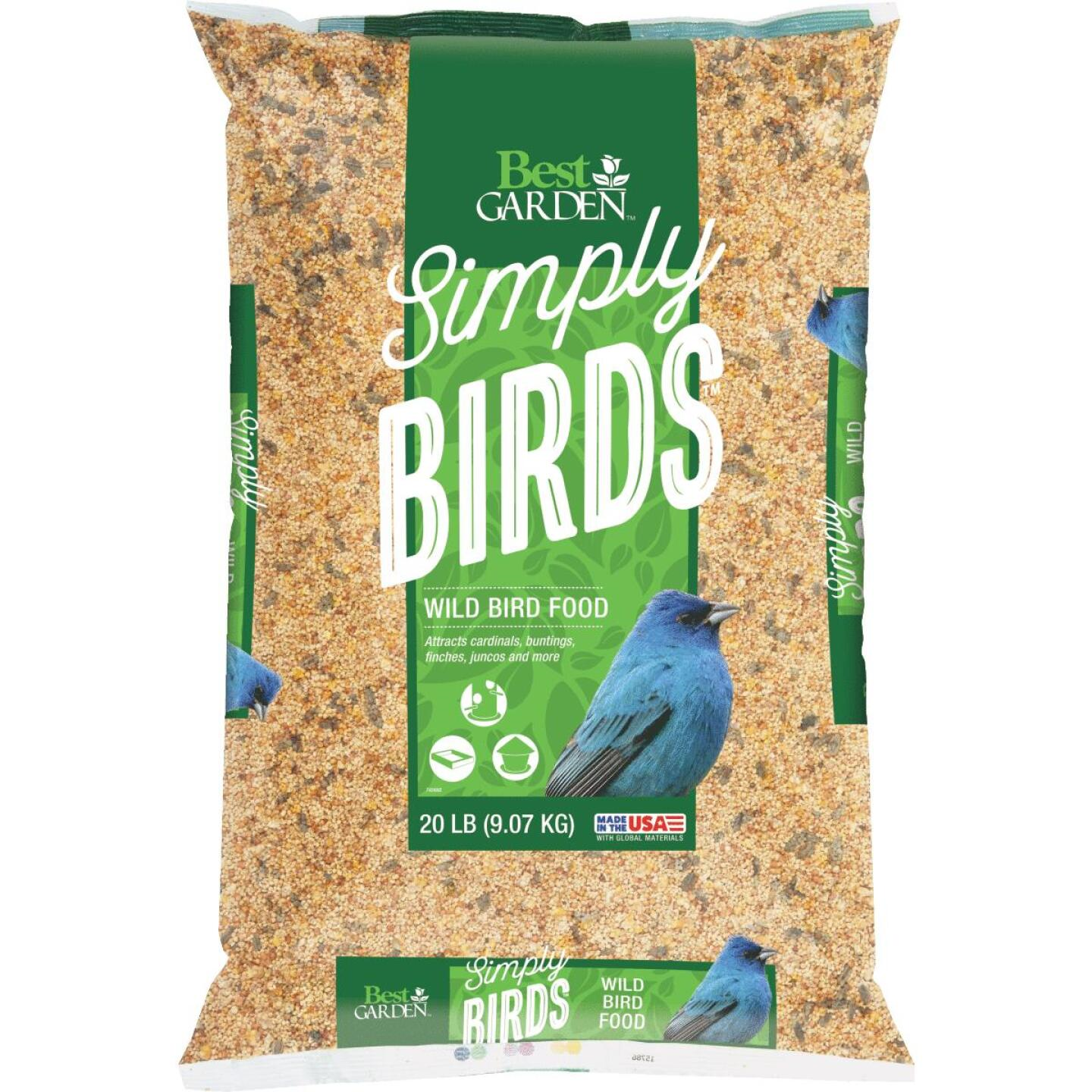 20 Lb. Wild Bird Seed - Attracts Multiple Species