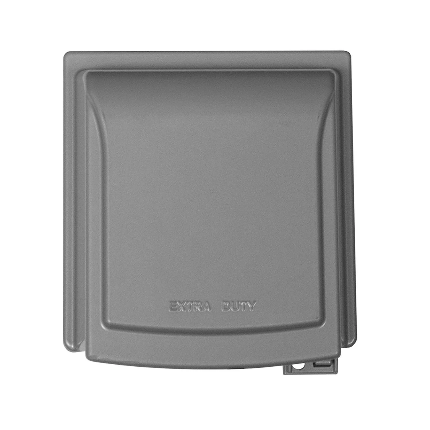 Rectangle Die-cast Metal 2 Gang Weatherproof Cover