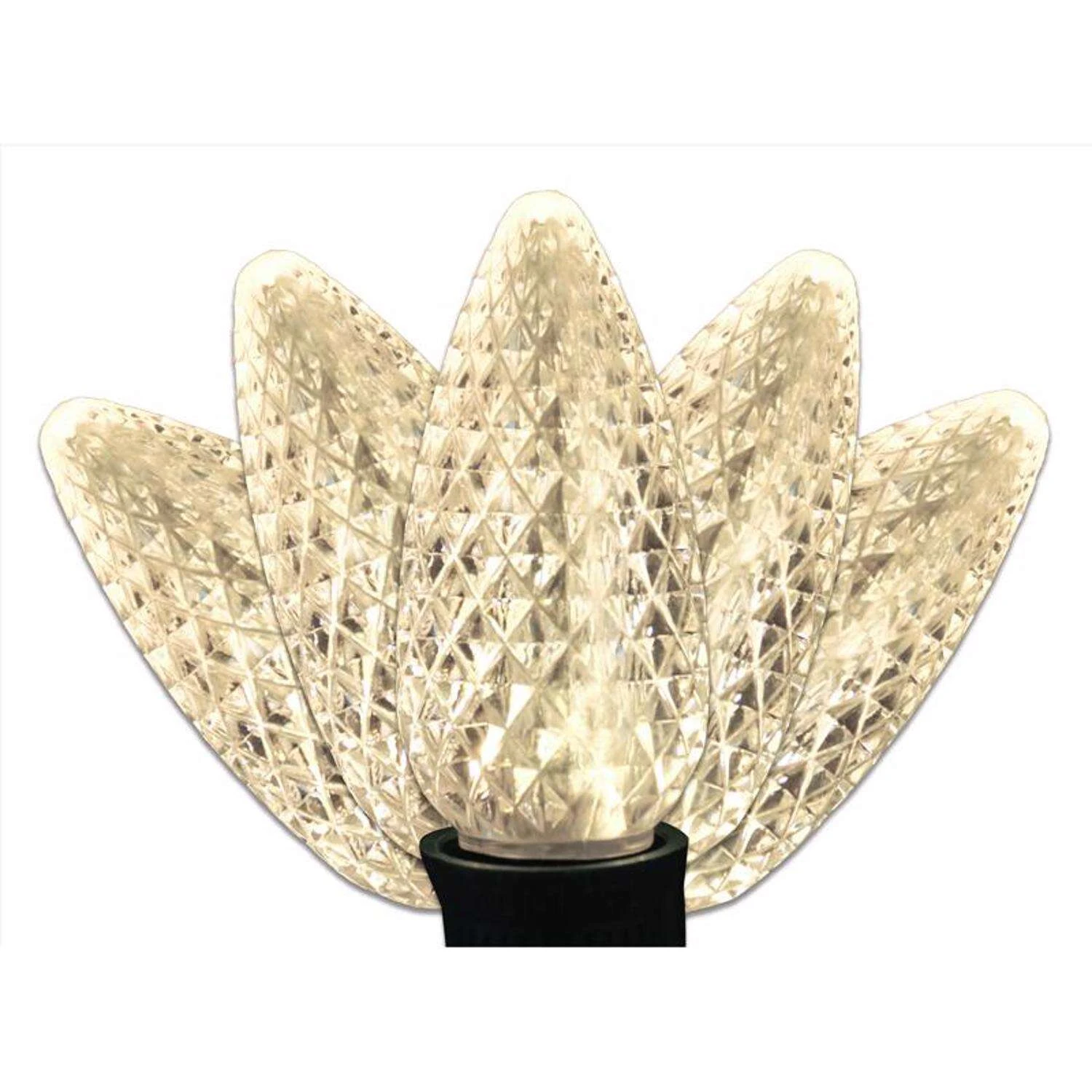 Platinum Led C9 Warm White String Christmas Lights 25 Ft. 25 Bulbs
