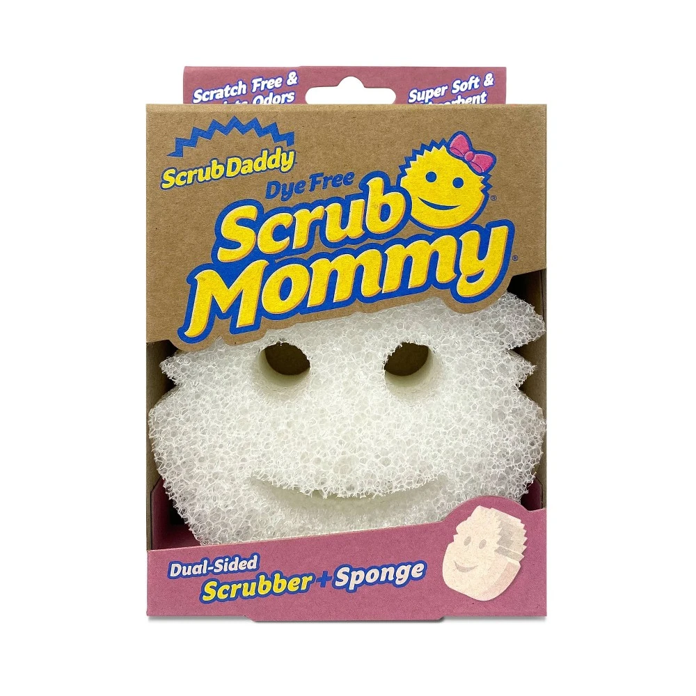 Scrub Daddy Scrub Mommy Non-Scratch Scrubber Sponge For Multi-Purpose 1 pk