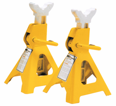 2-ton Jack Stands - Heavy Duty Steel, 4,480 Lb Capacity, Adjustable Height