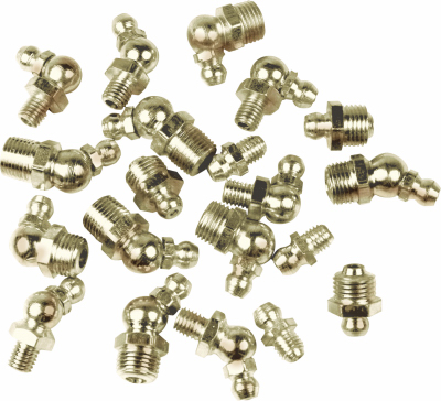 1/4 In. x 28 Grease Fittings, 10-Pk.
