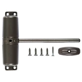 Vertical Door Closer in Bronze Finish for Secure Door Control