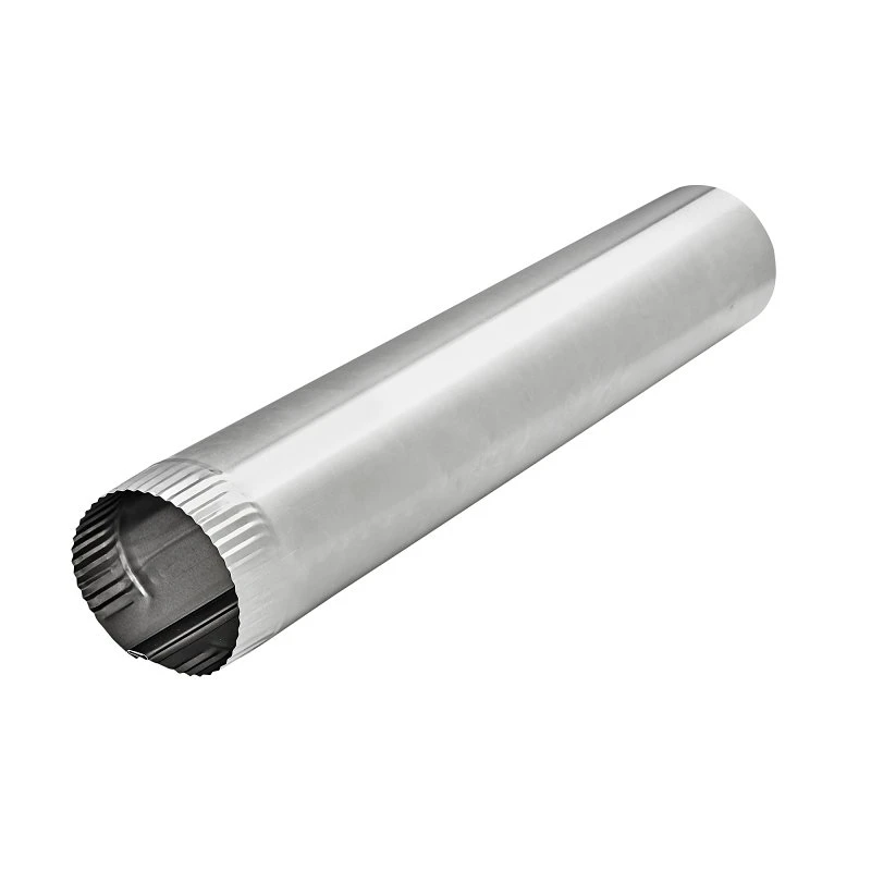 Aluminum Hvac Snap Lock Pipe, 3 In. X 2 Ft. - Durable Venting Solution