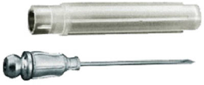 Grease Injection Needle, 18-gauge Tempered Steel For Hand Grease Guns