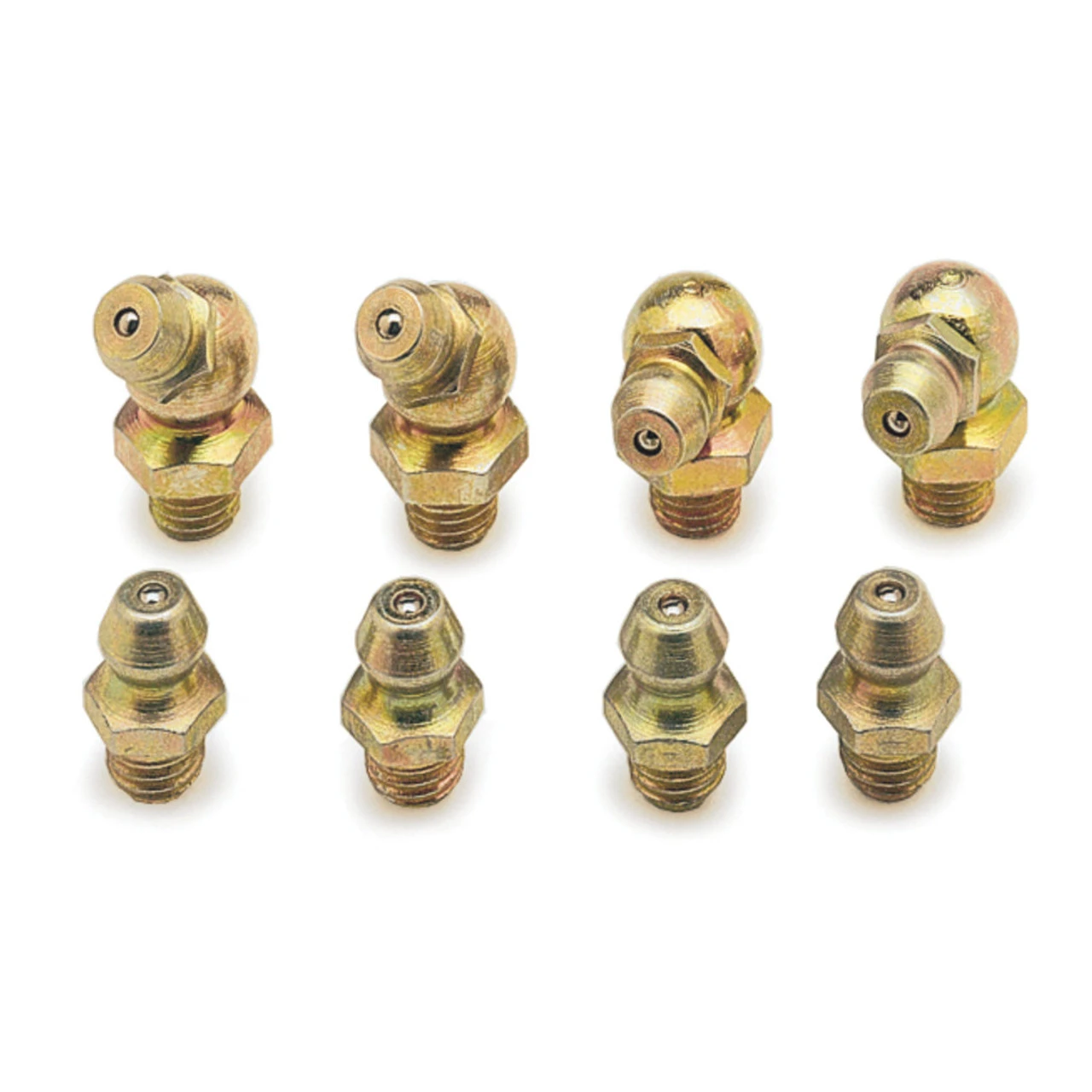 Eight Piece Metric Grease Fitting Assortment Kit