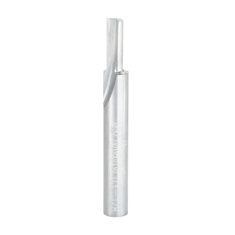 3/16-inch Single Flute Carbide Straight Router Bit For High Production